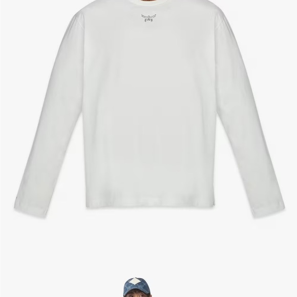Palm Angels White Long Sleeve Shirt - Picture 3 of 5